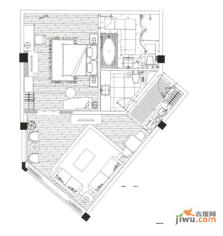 碧水云间普通住宅120.7㎡户型图