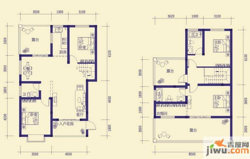 龙胤财富广场普通住宅163.4㎡户型图