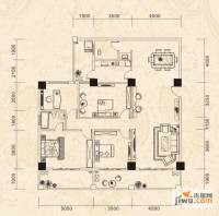 海丽世纪桃源4室2厅2卫186.3㎡户型图