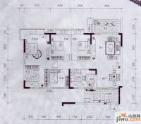 蓝山上城4室2厅2卫137.6㎡户型图