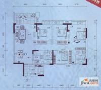 蓝山上城4室2厅2卫136㎡户型图