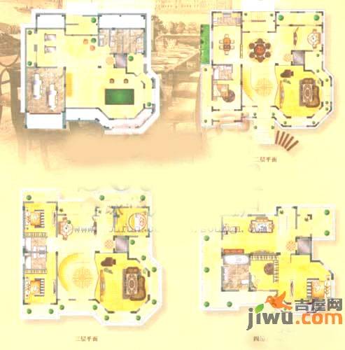 白金瀚宫5室7厅6卫669.8㎡户型图