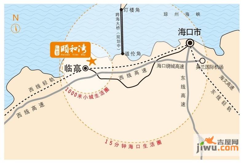 信基颐和湾位置交通图
