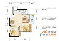 沃德梦想2室2厅1卫78㎡户型图