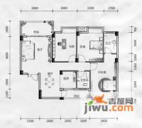 东方上城3室2厅1卫102㎡户型图