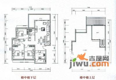 兴佳清华坊3室3厅2卫151.8㎡户型图