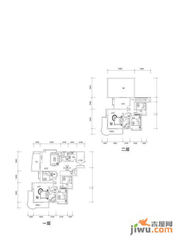 上东·龙城世家8室2厅3卫户型图