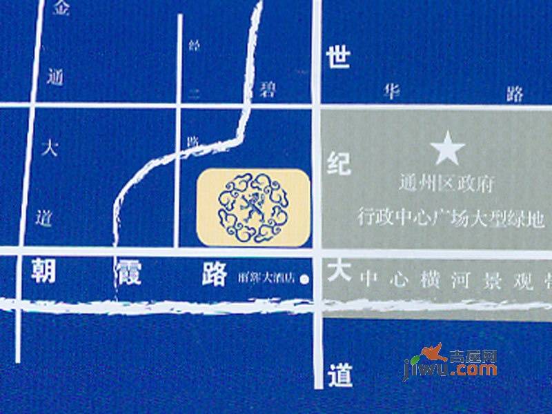 通州世纪广场位置交通图3