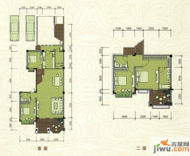 巴厘晓筑4室2厅3卫186㎡户型图