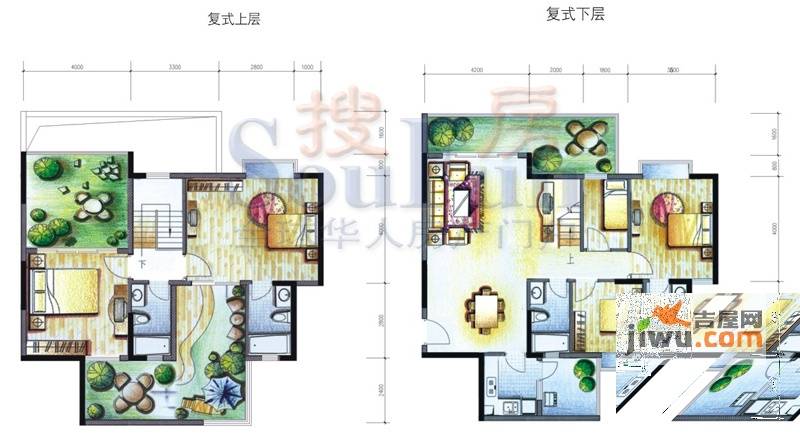 岭南世家一期5室1厅0卫162.6㎡户型图