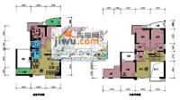 古龙御园2室2厅2卫88.2㎡户型图