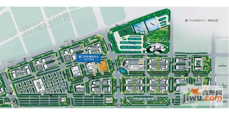 厦门汽车物流中心国际汽配城规划图图片