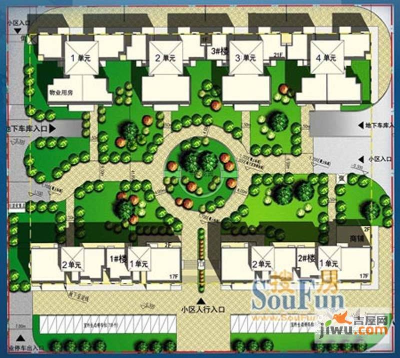 辰宸花园规划图图片