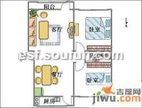 6英里2室0厅0卫户型图