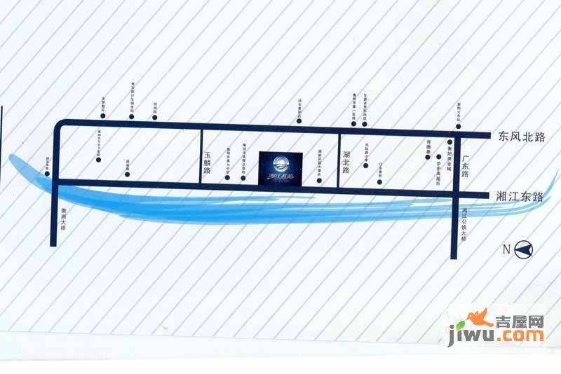 湘江名苑位置交通图图片