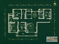 建业左岸国际4室2厅2卫180㎡户型图