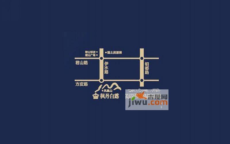 栾川枫丹白露位置交通图