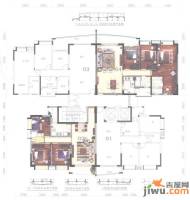 顺联新城花园3室2厅2卫98㎡户型图