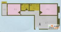 金宇山顶花园2室1厅1卫98.1㎡户型图