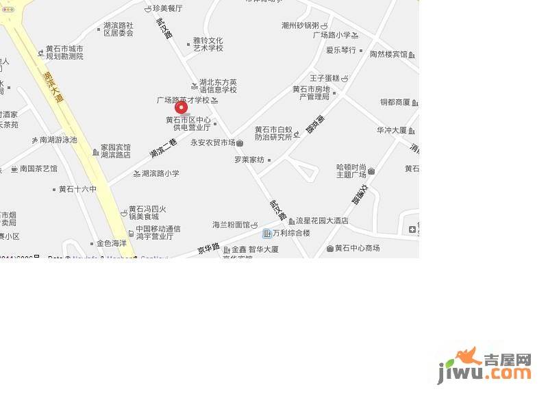 江汉庭苑位置交通图图片