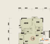 华悦·城市花园2室2厅0卫88.6㎡户型图