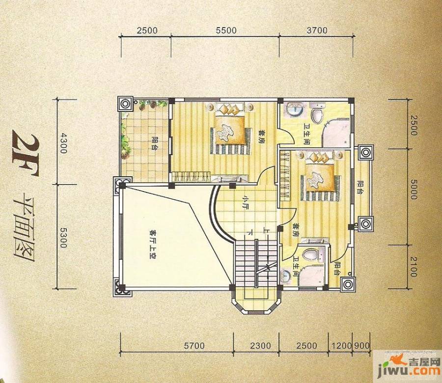 灏昌园6室2厅0卫289㎡户型图