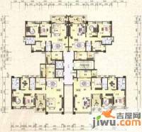 金汇城市广场3室2厅2卫户型图