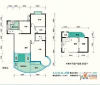 民生领峰4室2厅3卫142.9㎡户型图