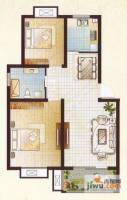 北岸春天2室2厅1卫83.5㎡户型图