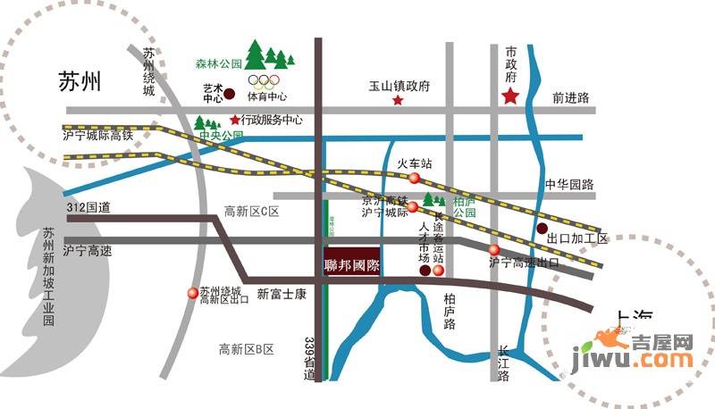 儒商公馆位置交通图